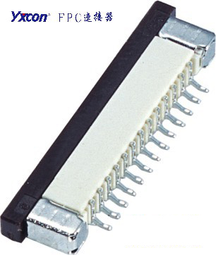 1.0FPC ，horizontal typeSMT，  With lock， Upper type