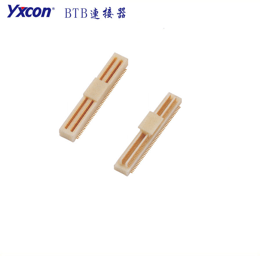 Pitch 0.5mm BTB  Male and female head connector double-groove SMT